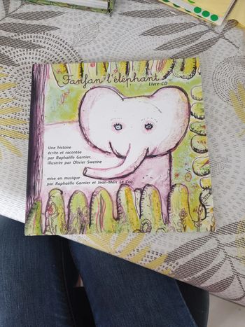 Livre CD Fanfan l éléphant