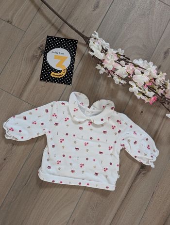 Pull col claudine obaïbi 3 mois