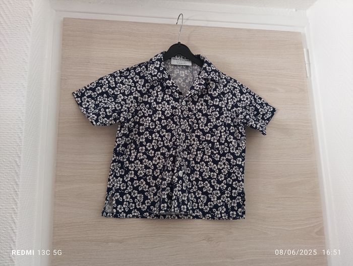 Chemise manches courtes taille 5 ans