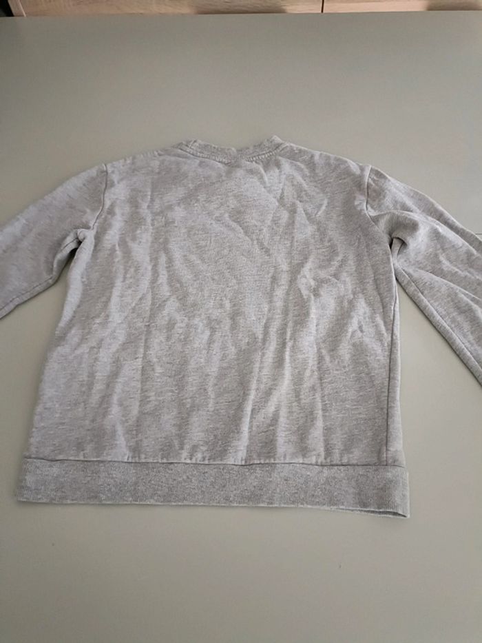 Pull Disney Mickey paillettes gris/noir taille xs - photo numéro 5