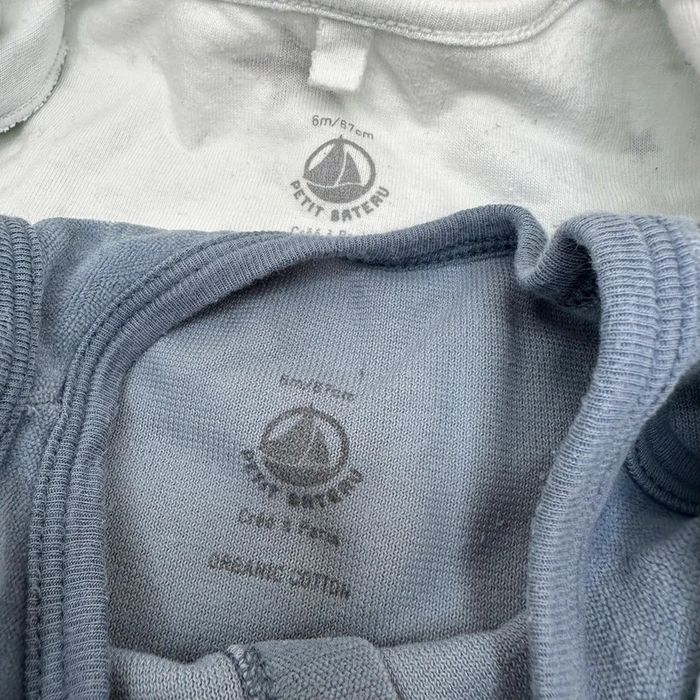 "Ensemble nuit étoilé Petit Bateau 6 mois TBE (11€) " - photo numéro 6