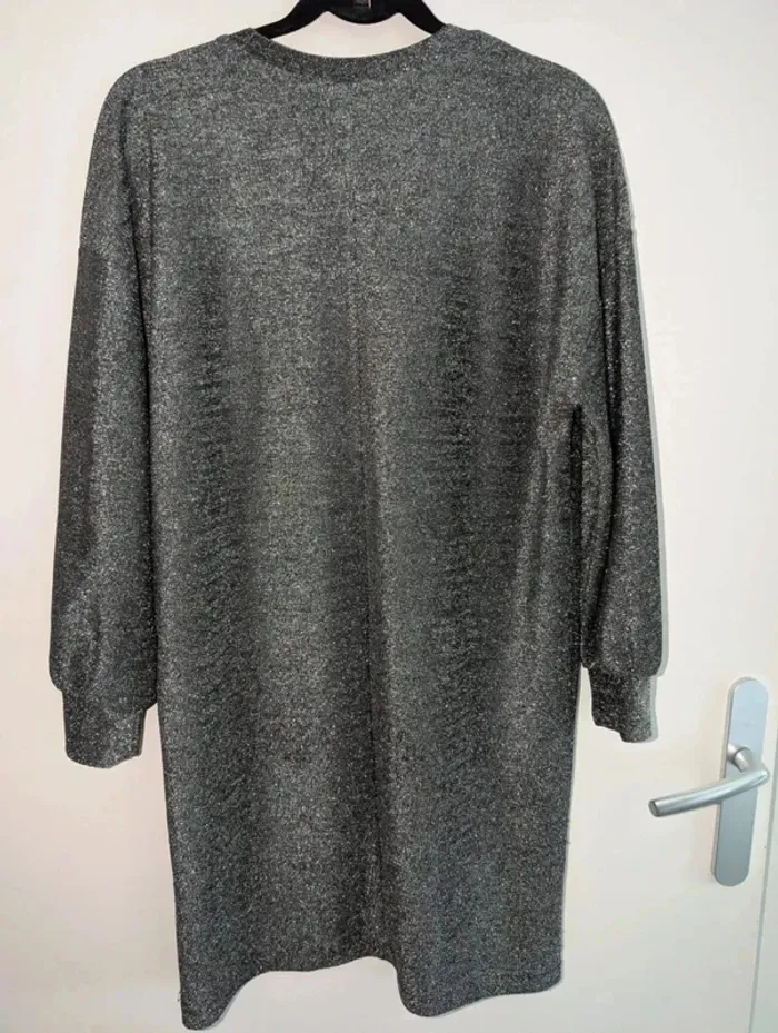 Robe casual femme noire argentée idéale toutes saisons taille M Primark - photo numéro 4
