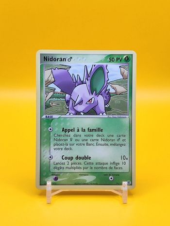Pokémon Nidoran bloc ex Rouge feu Vert feuille