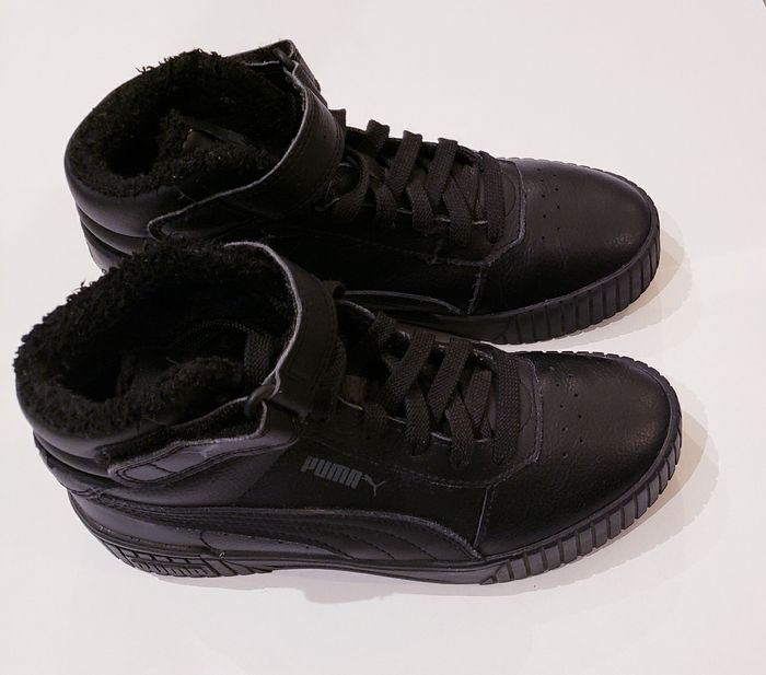 PUMA Carina Bottes d'hiver en cuir - Unisexe - Taille : 35,5 - photo numéro 2