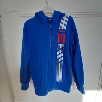 Gilet zippé France 4/6 ans