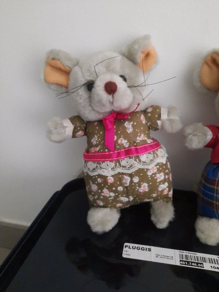 Couple peluche souris - photo numéro 2