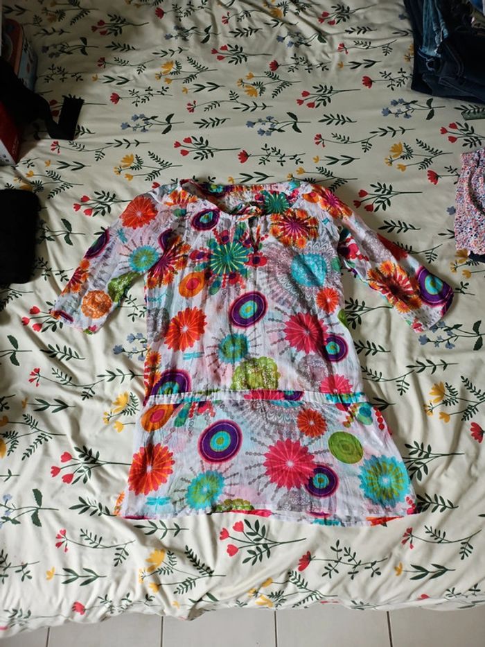 Robe plage desigual t . S BE