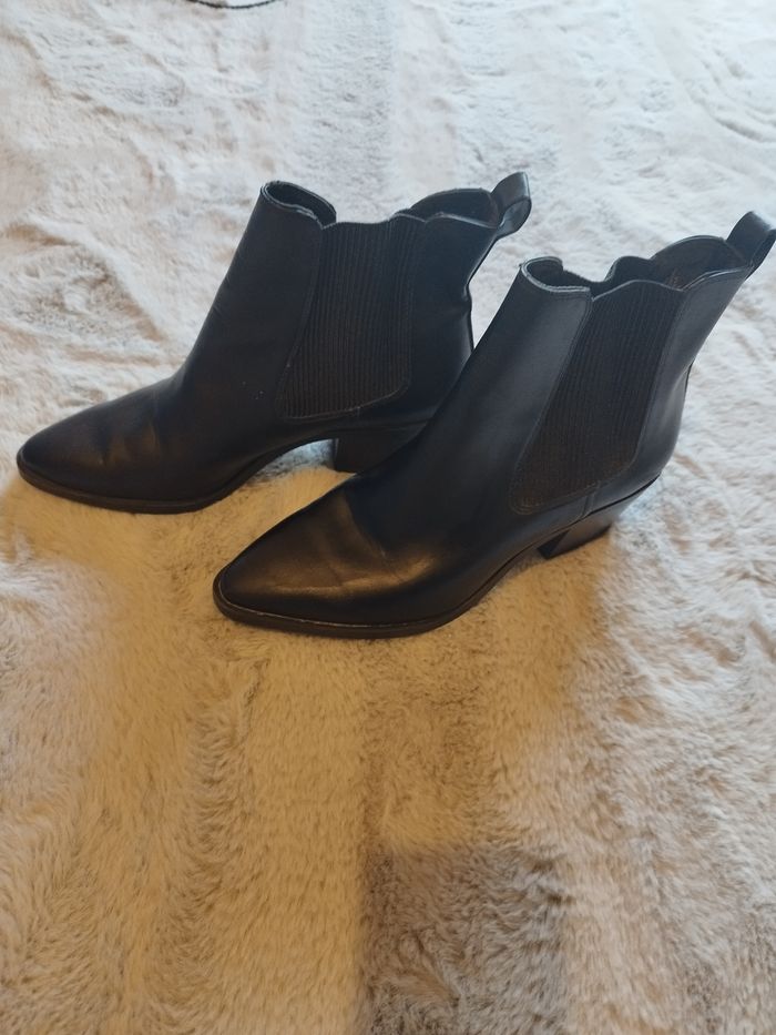 Bottines noires 40
