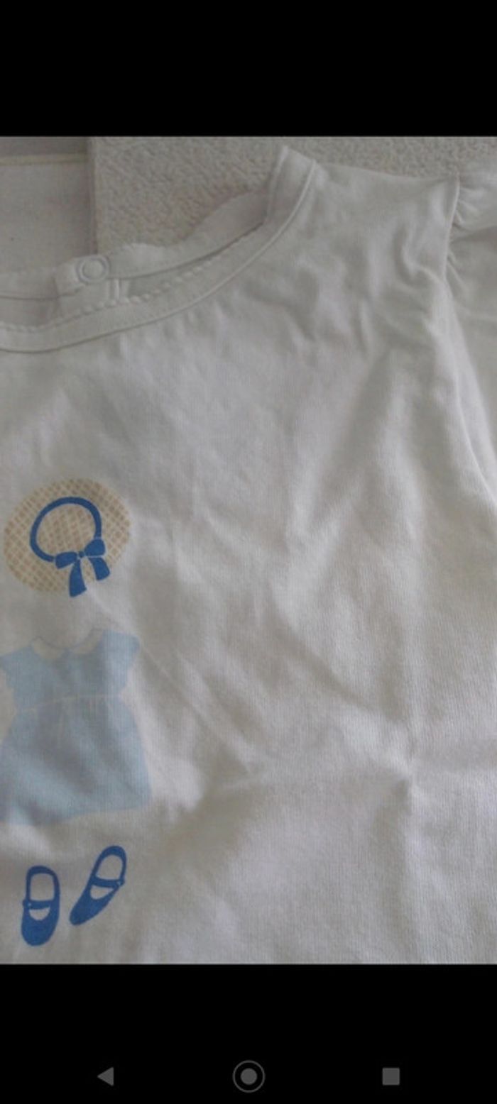 Tee-shirt blanc Jacadi - photo numéro 3