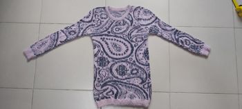 Pull Lilas noir