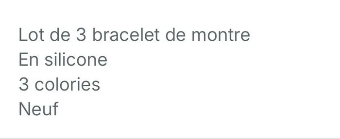 Bracelet de montre - photo numéro 2