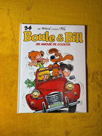 Bd Boule et Bill Tome 34 Un Amour de Cocker