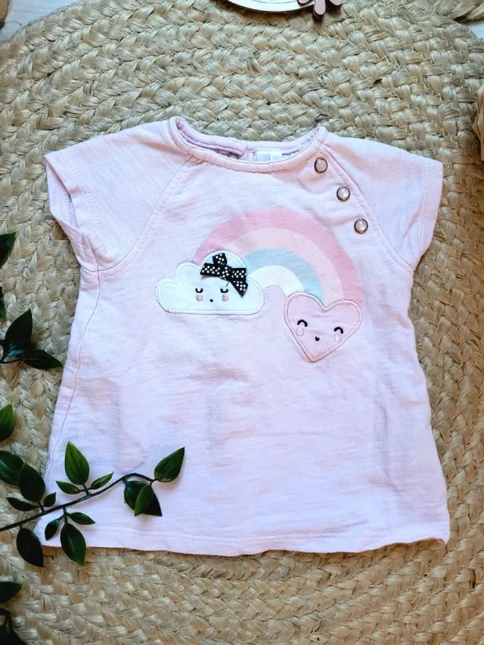 🌼 Tee shirt 1 mois fille, Orchestra 🌼 - photo numéro 2