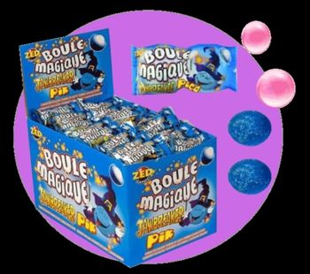 Lot de 25 boules magiques Bleu
