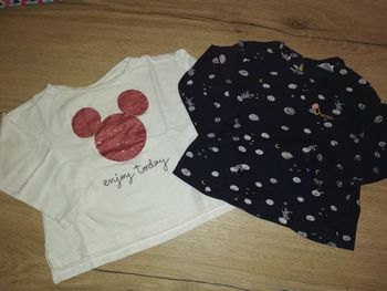 Lot tee-shirt manches longues