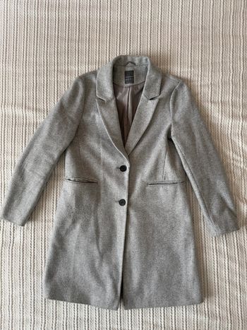 Manteau long gris / Taille 40