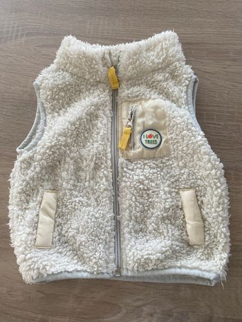 Veste sans manches 18 mois fille 