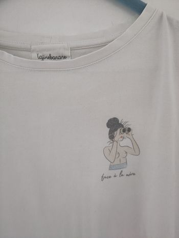 T-shirt face à la mère M