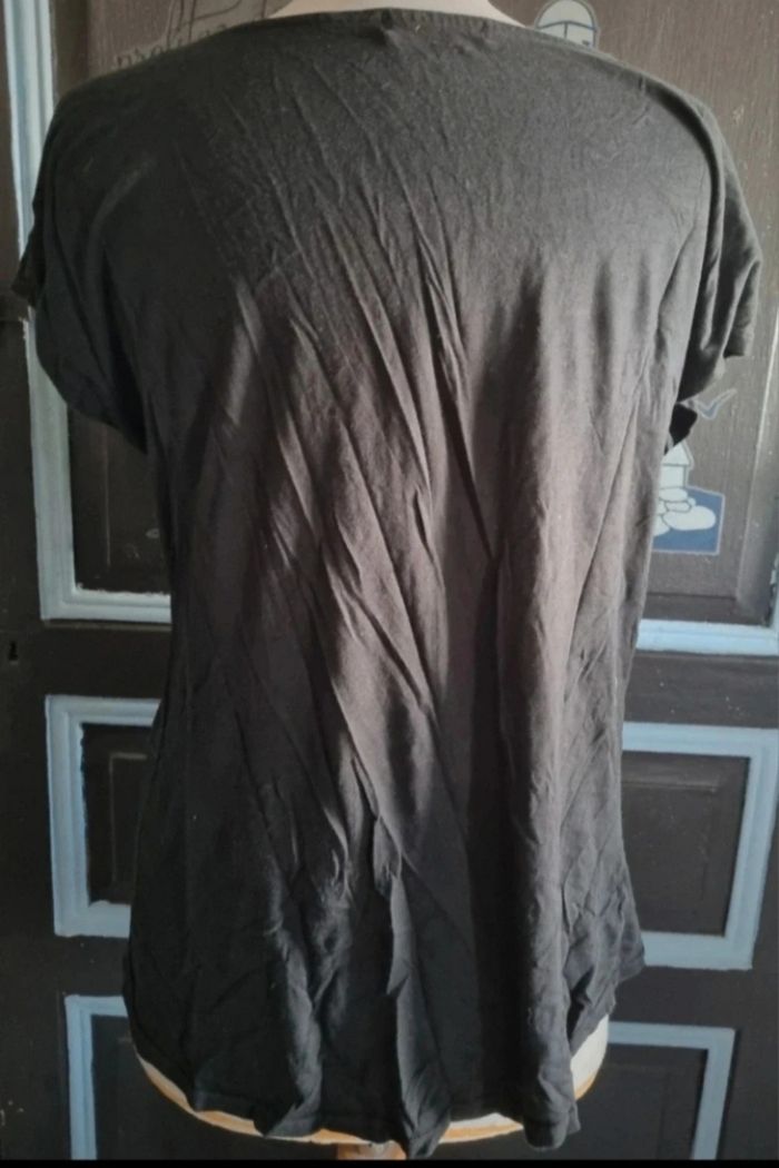 T-shirt noir avec écriture taille 4 (oôra by M pokora) - photo numéro 5