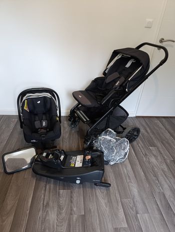 Poussette JOIE Duo Chrome + i-Base Advance