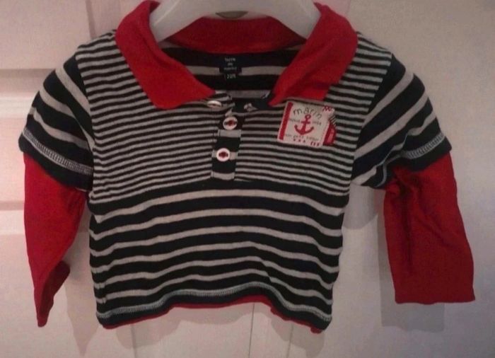 Polo garçon 2 ans Terre de Marins