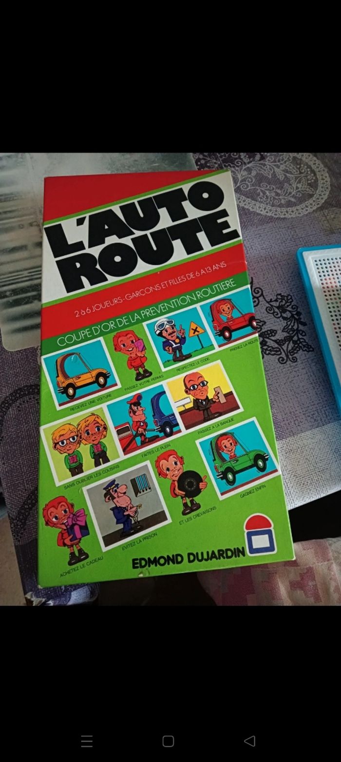 Jeu l'autoroute
