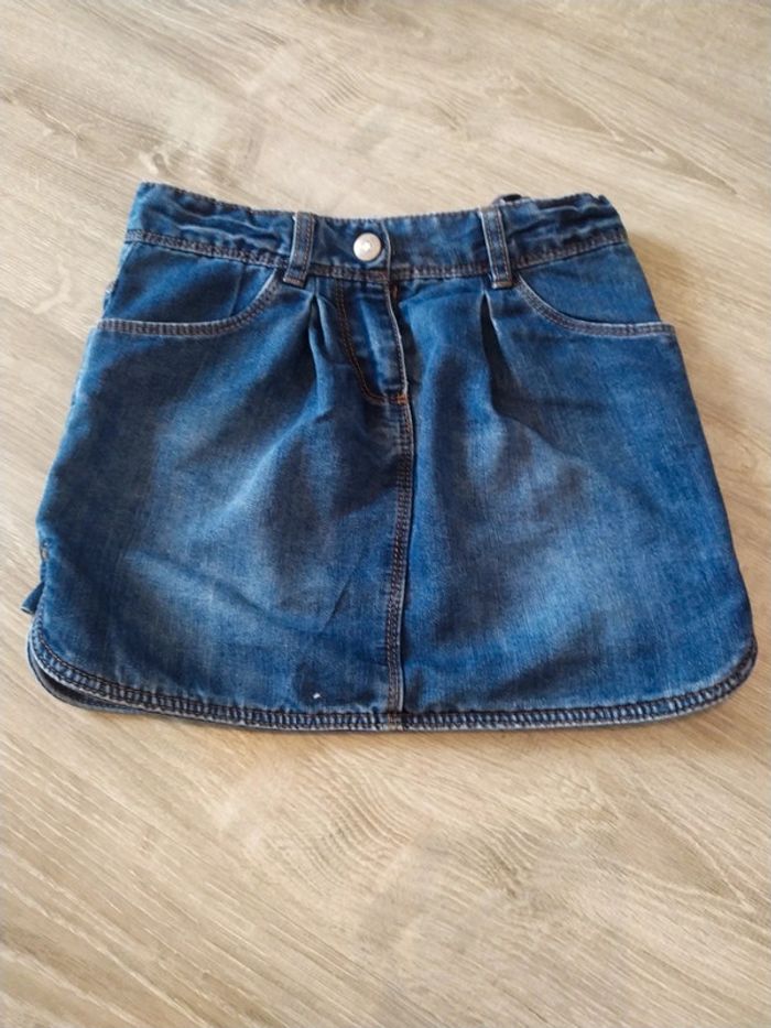 Jupe courte en jean 8 ans