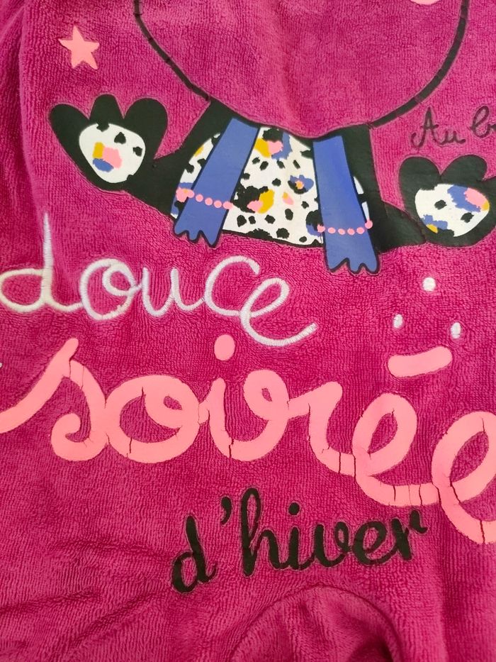 Pyjama velours 9 mois - photo numéro 2