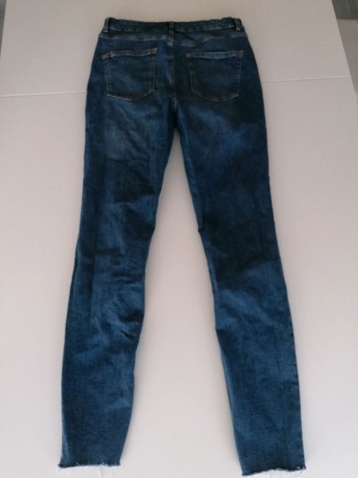 Jeans skinny bleu T 42 👖 - photo numéro 3