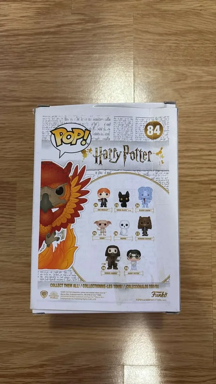 Funko Pop 84 Harry Potter Fawkes - photo numéro 3