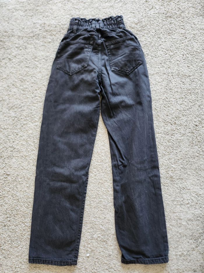 Jean noir taille haute pull&bear Taille 34 - photo numéro 2