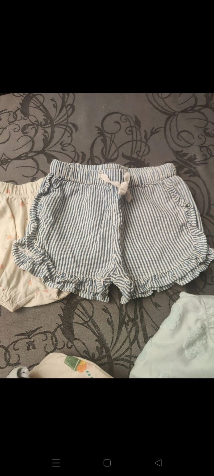 Lot shorts bébé filles - photo numéro 7