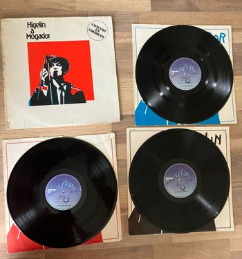 Album de 3 vinyles 33 tours-Higelin à Mogador
