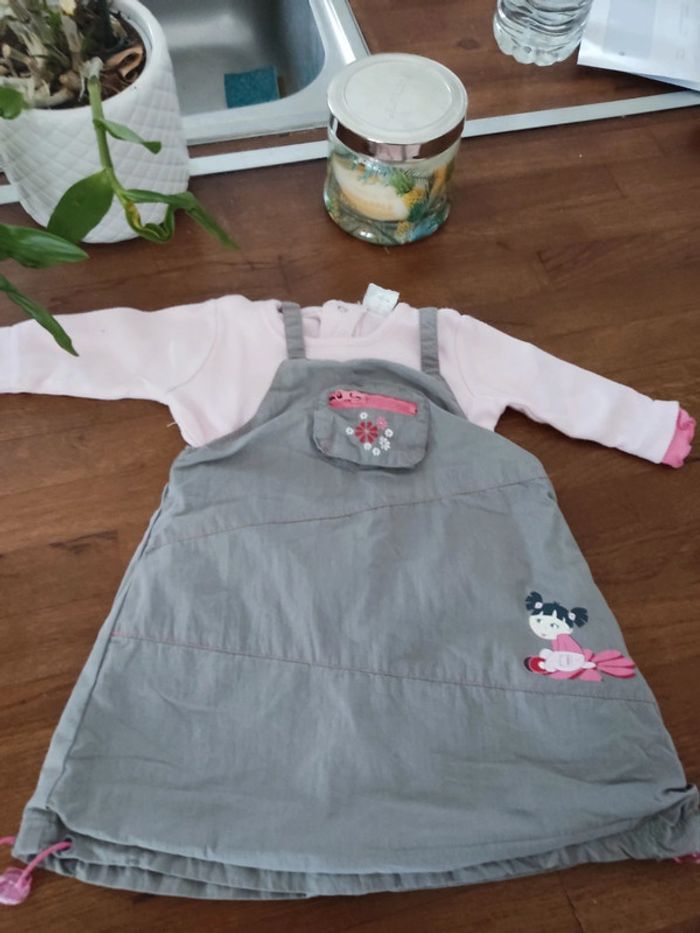 Ensemble bébé fille robe + haut