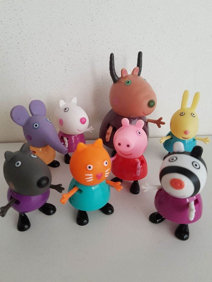 Figurines Peppa Pig, maîtresse d'école