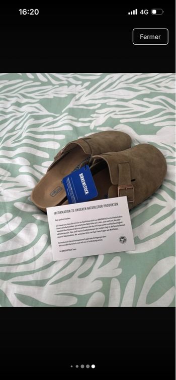 Birkenstock kaki taille 40 