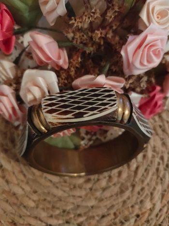 🍂Bracelet marron et blanc🍂