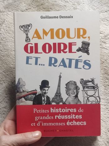 Amour, gloire et ratés de Guillaume dessaix