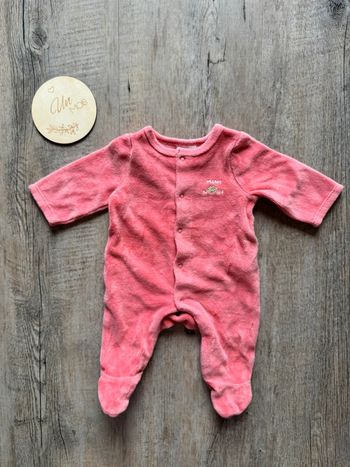 Pyjama rose mini nous - taille 1 mois - tape à œil