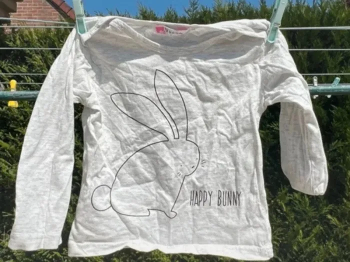 T-shirt bébé motif lapin - 12-18 mois - photo numéro 2