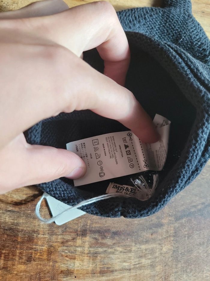 Bonnet marque enfant bébé garçon 100 coton - photo numéro 8