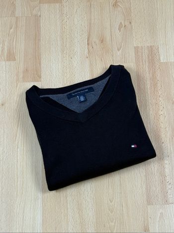Pull Tommy Hilfiger noir – Taille L