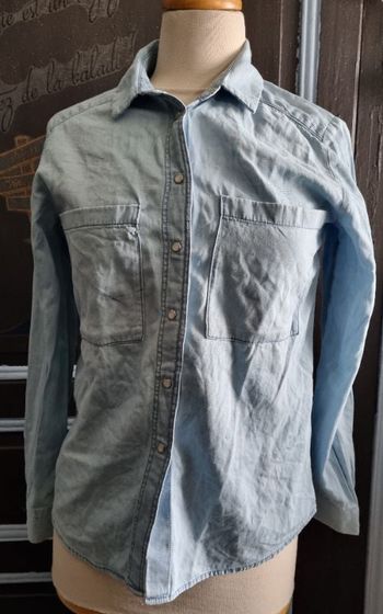 Chemise couleur jeans taille XS