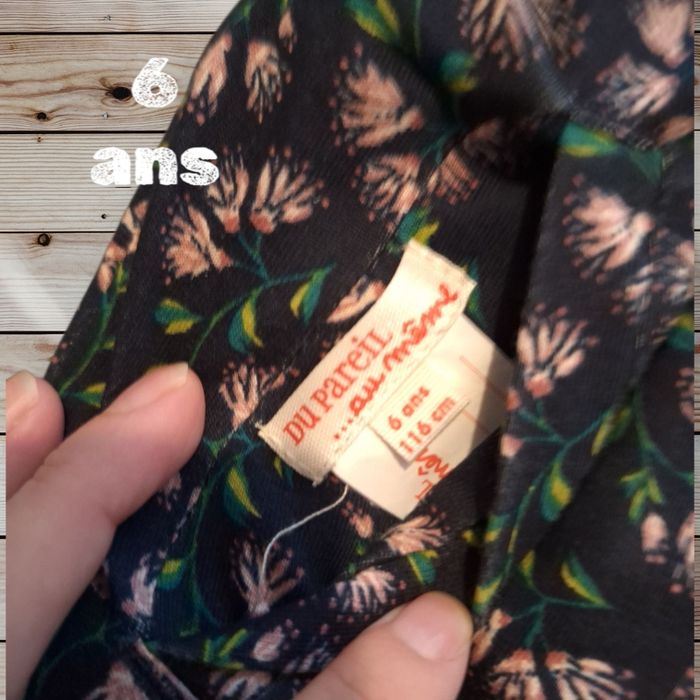 Cardigan réversible en soft boa et fleuri DPAM - photo numéro 5