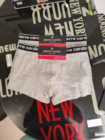 2 lots de 2 boxers pierre cardin