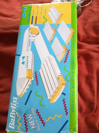 Babyliss gauffre cheveux