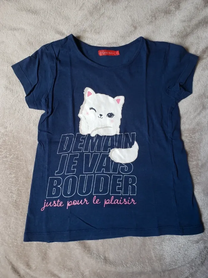 Lot de 12 t-shirts taille 8 ans - photo numéro 2