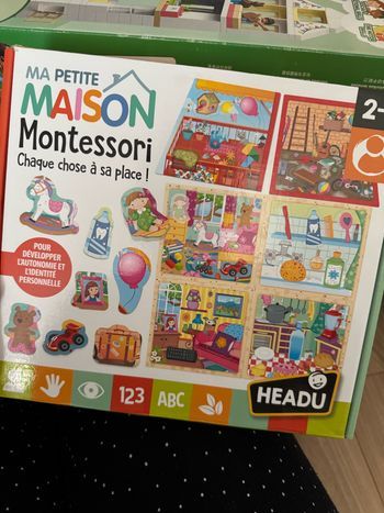 Jeu montessori : ma petite maison montessori