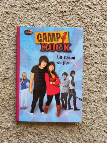 Roman jeunesse Camp Rock – Le roman du film Disney – Bibliothèque Rose