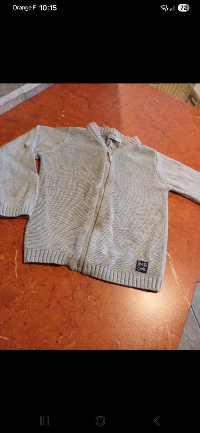 Gilet garçon taille 3 ans